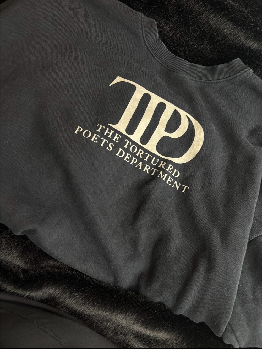 Official Taylor Swift TTPD Crewneck Sweater 🖤 | size 2-3X